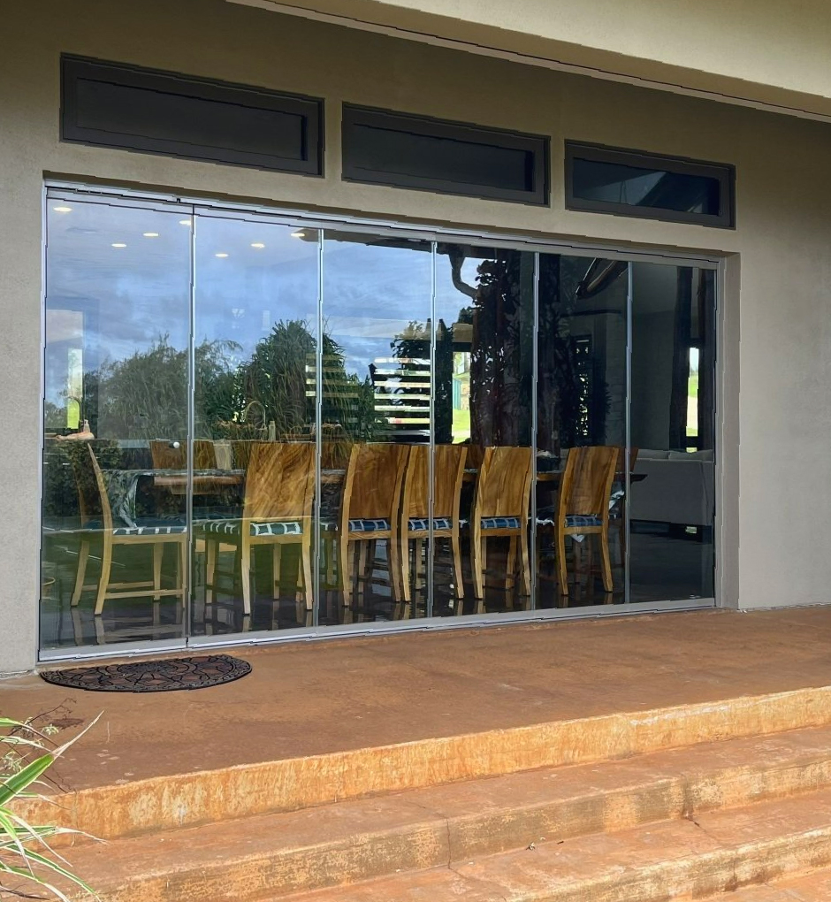 Glass folding doors for modern spaces