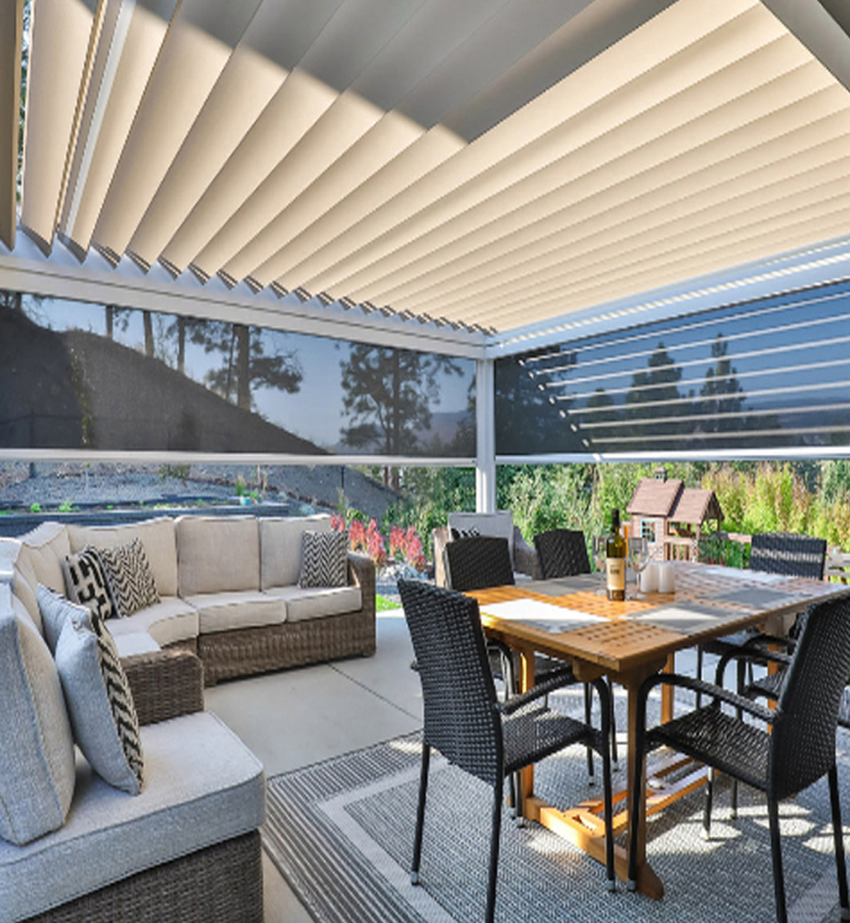 pergola design wall